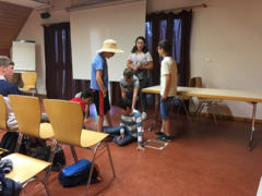 Sayn&egrave;tes sur le loup