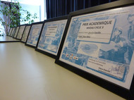 Dipl&ocirc;mes remis aux laur&eacute;ats du concours