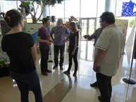 Les membres du jury lors de leur d&eacute;lib&eacute;ration