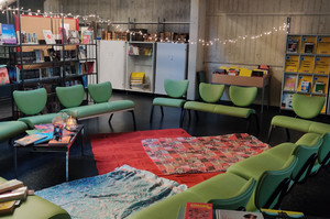 am&eacute;ngament du lieu o&ugrave; est propos&eacute; le moment de lecture oefferte