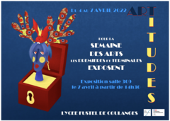 Semaine des arts au lyc&eacute;e Fustel de Coulanges &agrave; Strasbourg