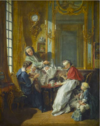 Enqu&ecirc;te sur Le D&eacute;jeuner, de Fran&ccedil;ois Boucher, 1739