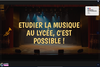 La musique au lyc&eacute;e